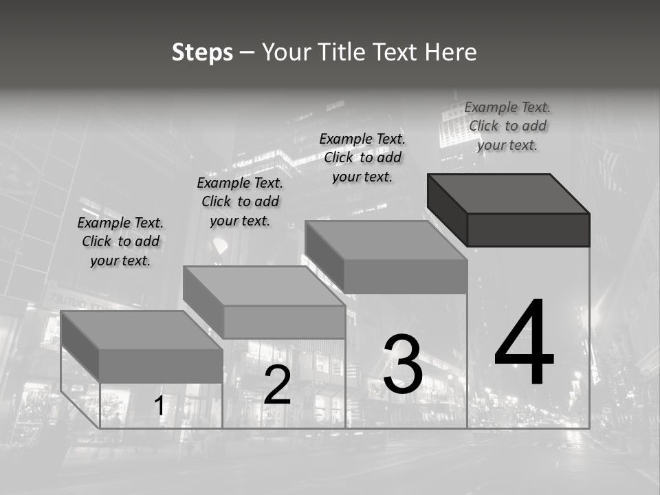 Urban Usa Bridge PowerPoint Template
