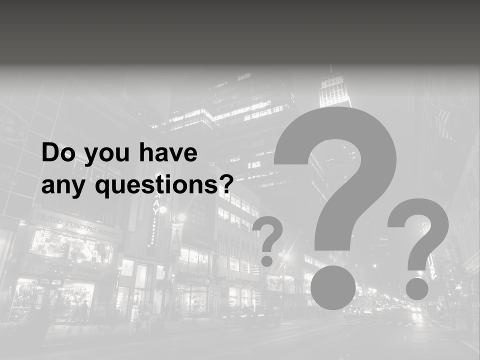 Urban Usa Bridge PowerPoint Template