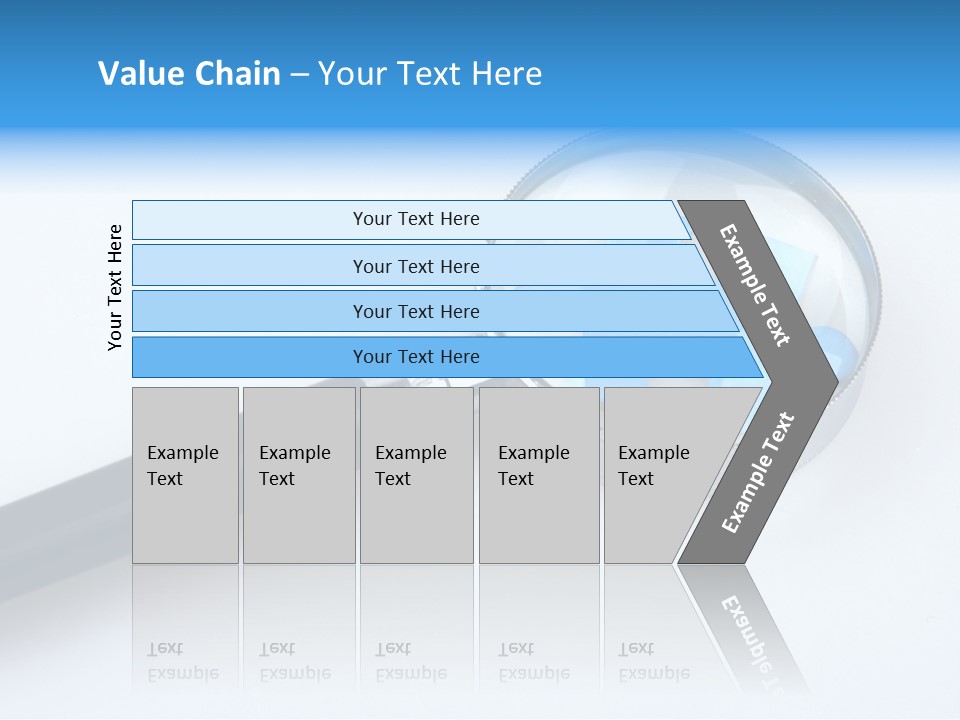 Teamwork Puzzling Looking PowerPoint Template