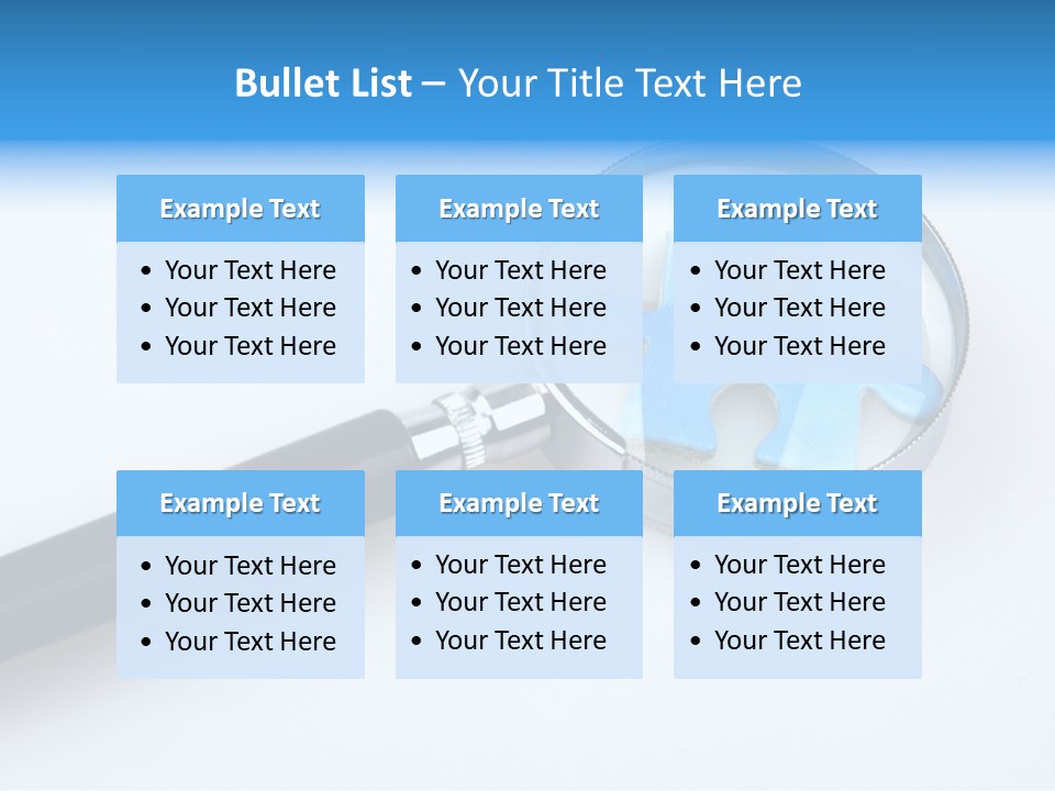 Teamwork Puzzling Looking PowerPoint Template