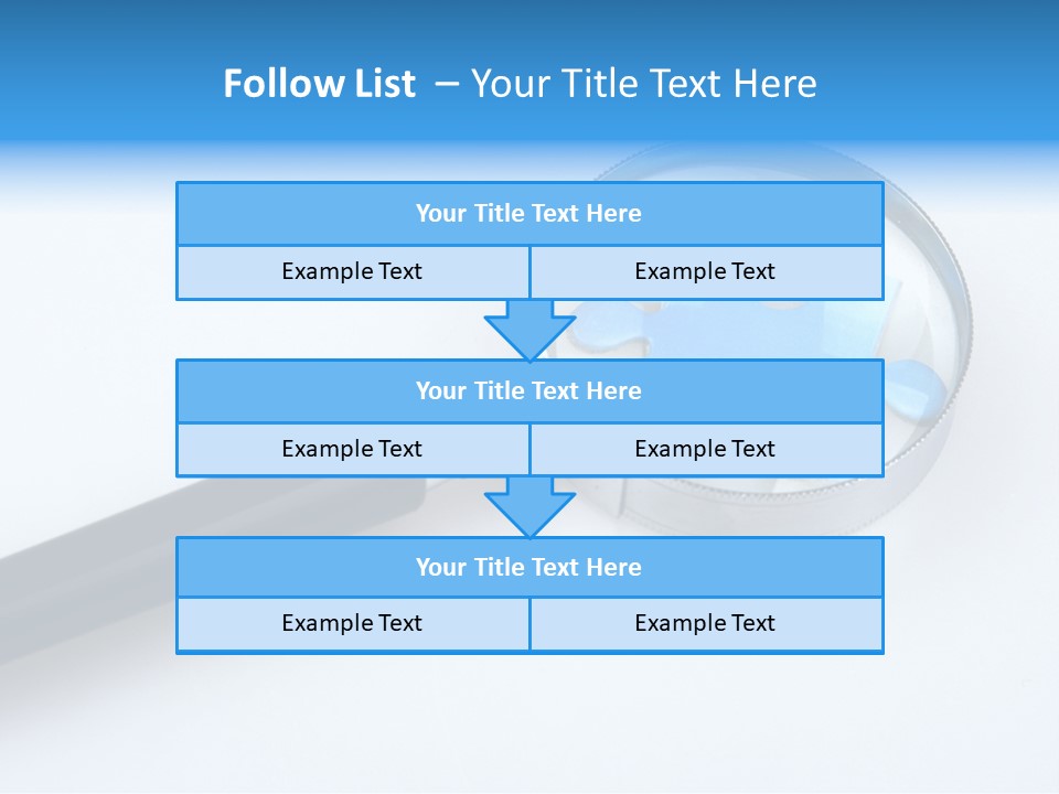 Teamwork Puzzling Looking PowerPoint Template