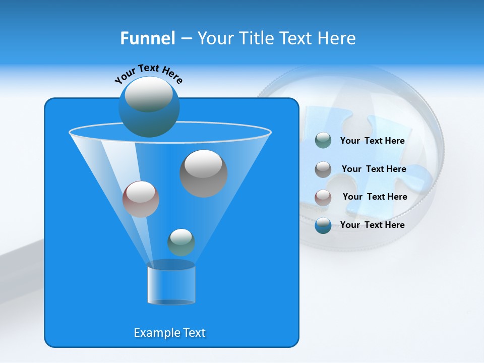 Teamwork Puzzling Looking PowerPoint Template