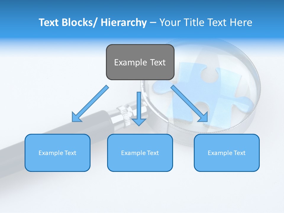 Teamwork Puzzling Looking PowerPoint Template