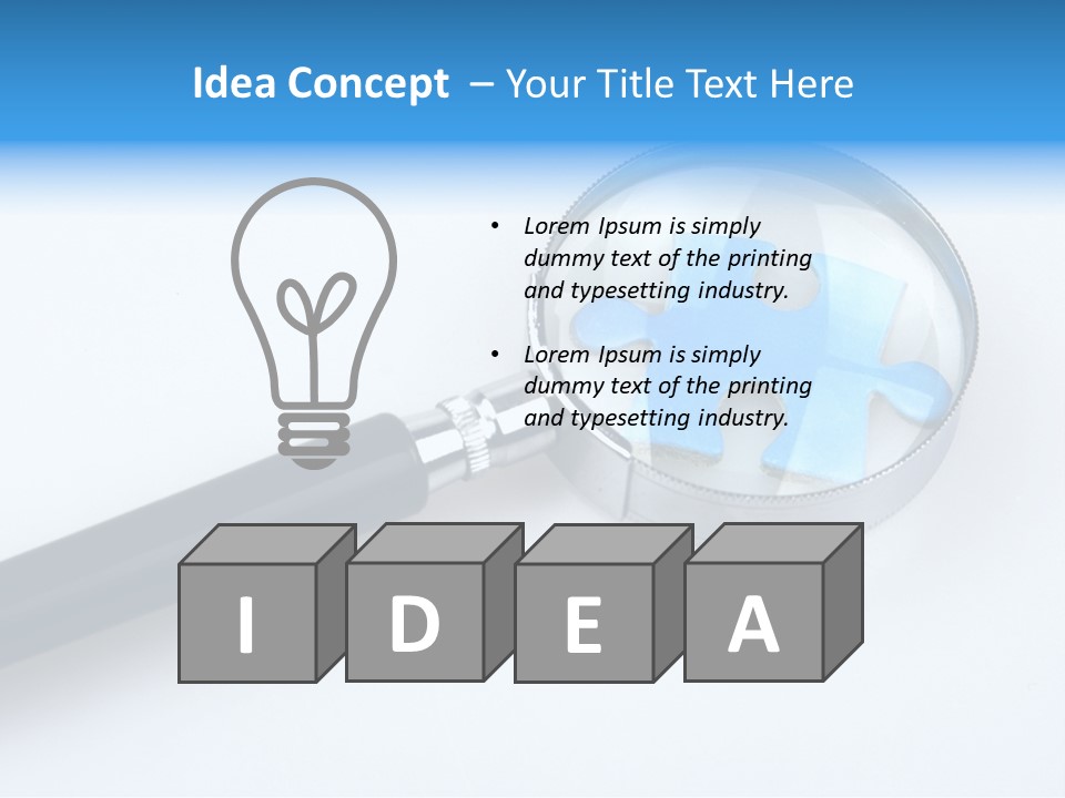 Teamwork Puzzling Looking PowerPoint Template