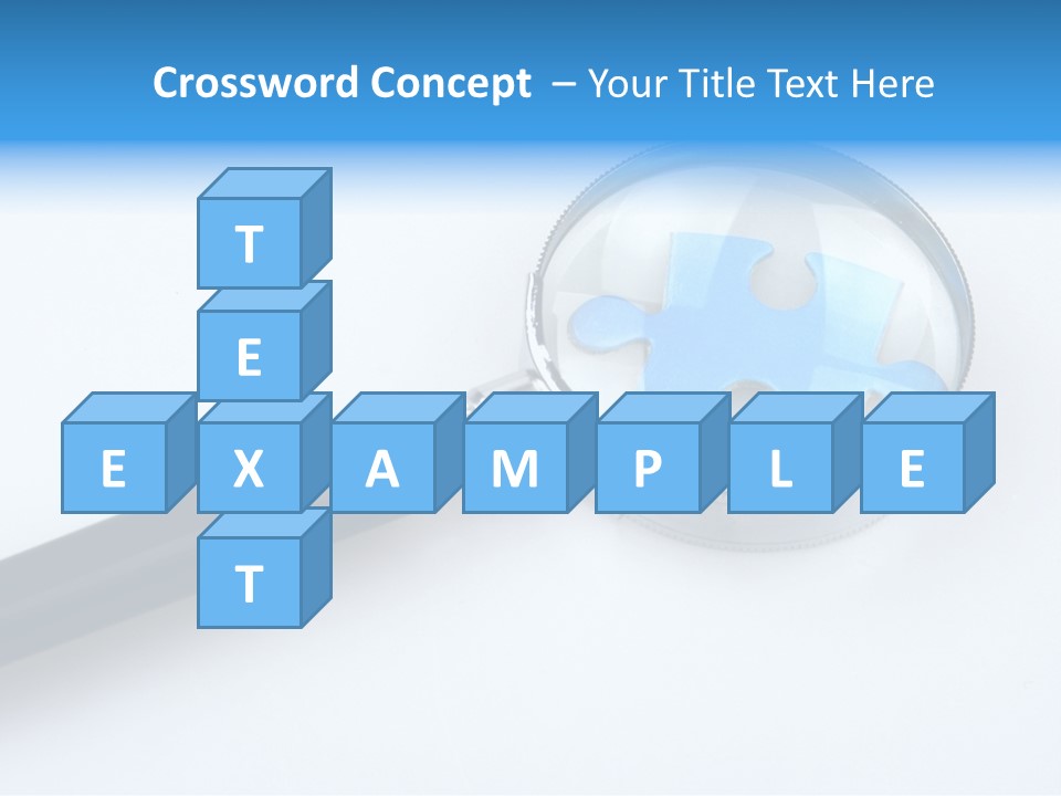Teamwork Puzzling Looking PowerPoint Template
