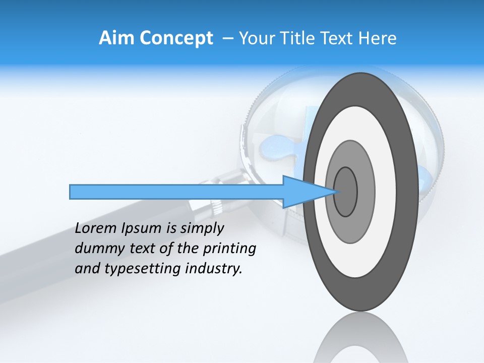Teamwork Puzzling Looking PowerPoint Template