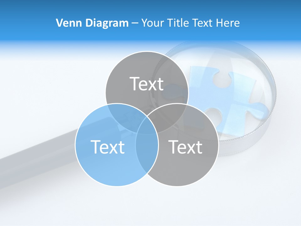 Teamwork Puzzling Looking PowerPoint Template