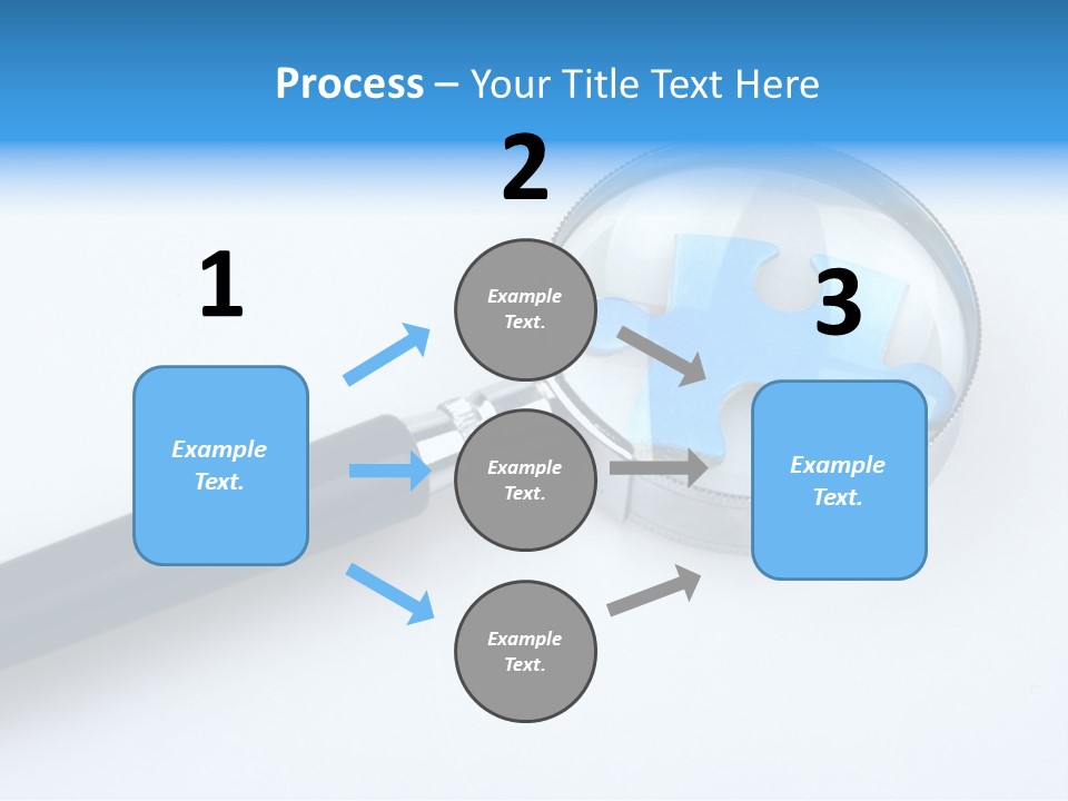 Teamwork Puzzling Looking PowerPoint Template