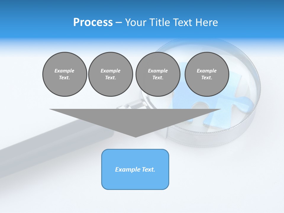 Teamwork Puzzling Looking PowerPoint Template