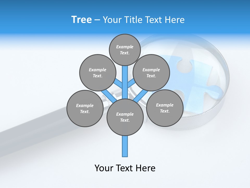 Teamwork Puzzling Looking PowerPoint Template