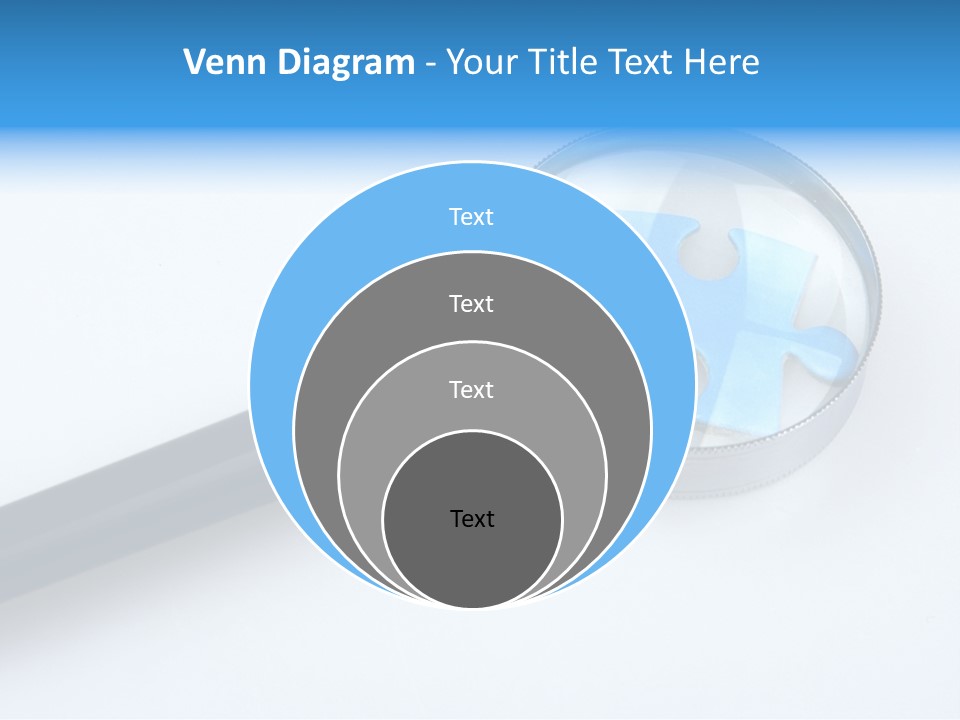 Teamwork Puzzling Looking PowerPoint Template