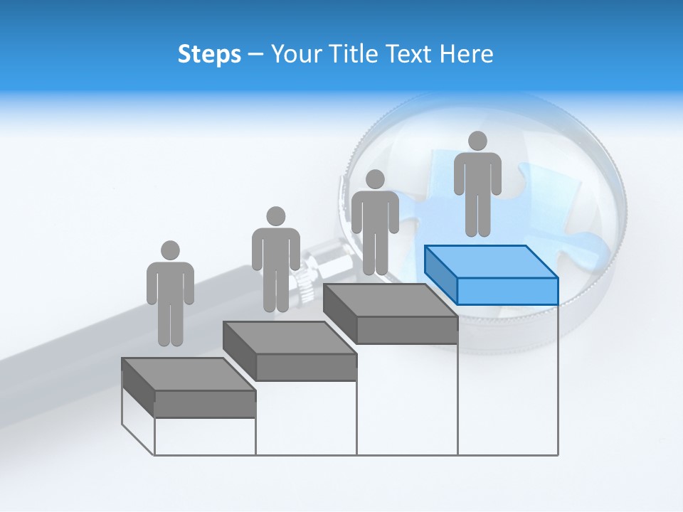 Teamwork Puzzling Looking PowerPoint Template