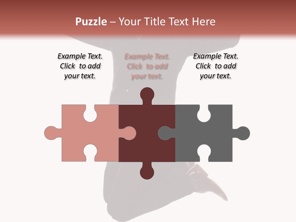 White Victory Success PowerPoint Template