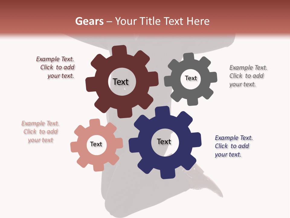 White Victory Success PowerPoint Template