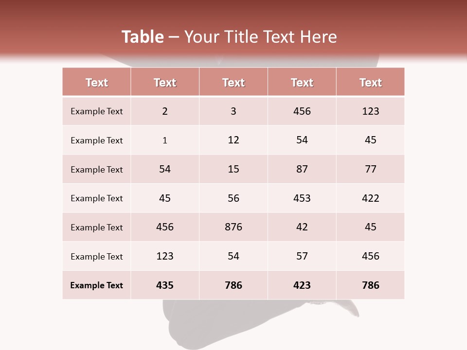 White Victory Success PowerPoint Template