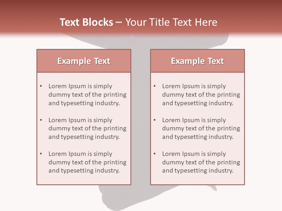 White Victory Success PowerPoint Template