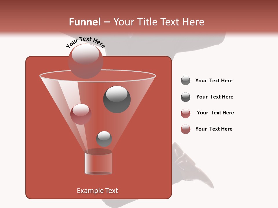 White Victory Success PowerPoint Template