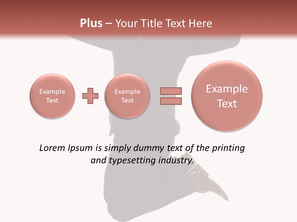 White Victory Success PowerPoint Template