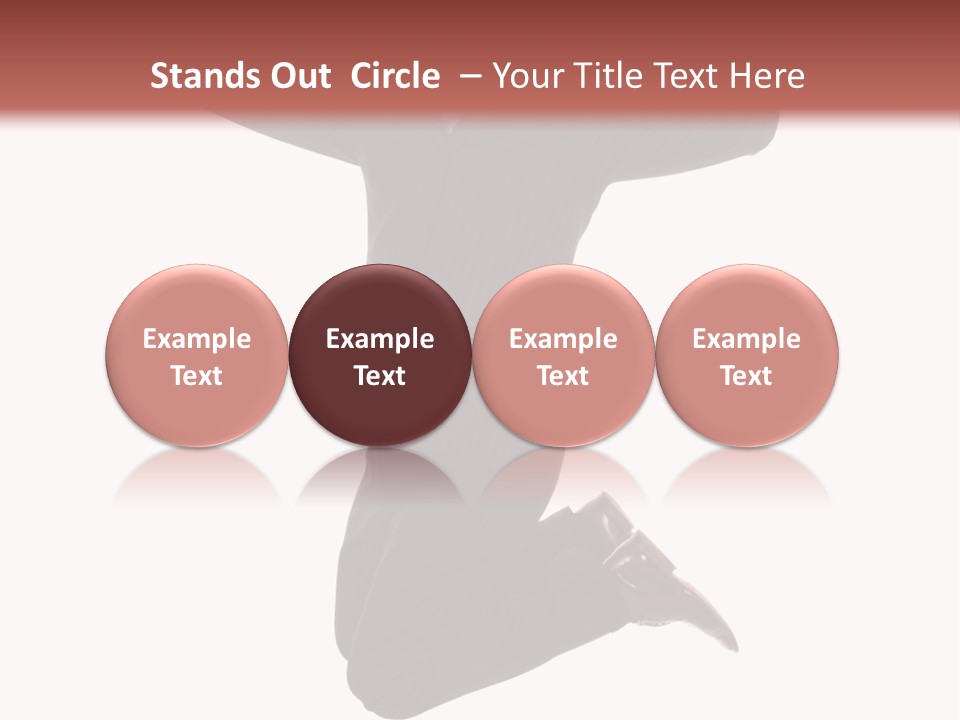 White Victory Success PowerPoint Template