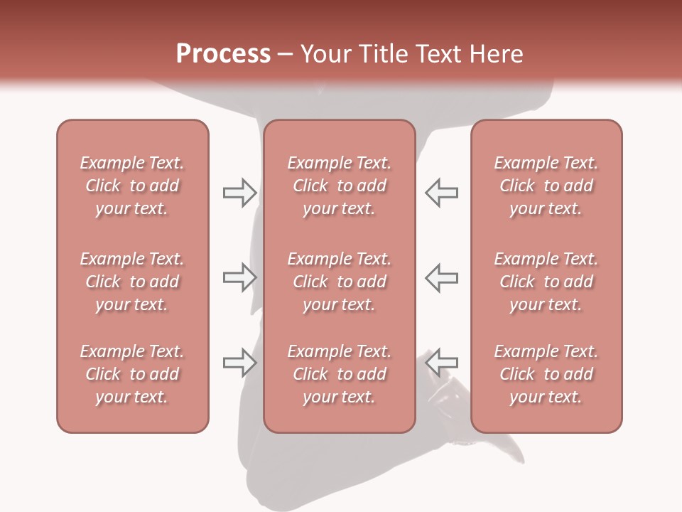 White Victory Success PowerPoint Template