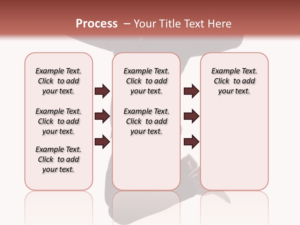 White Victory Success PowerPoint Template