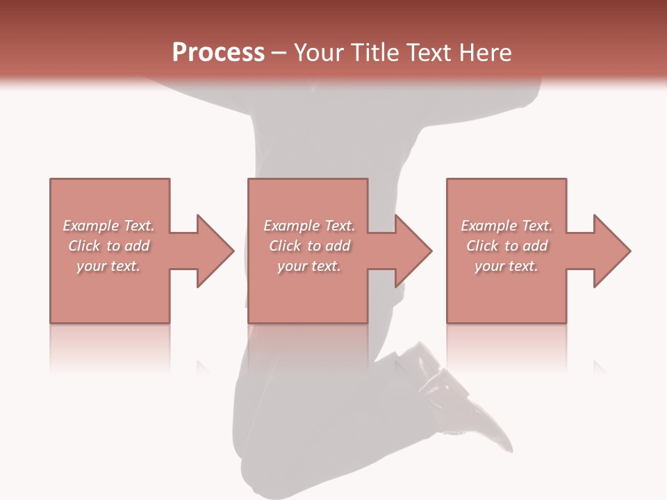 White Victory Success PowerPoint Template