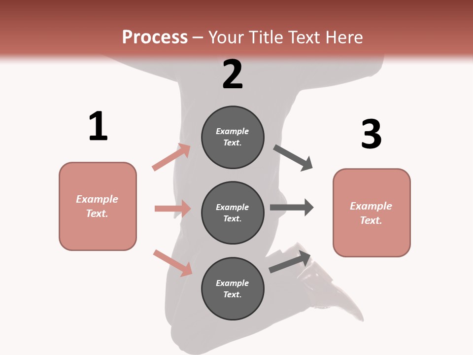 White Victory Success PowerPoint Template