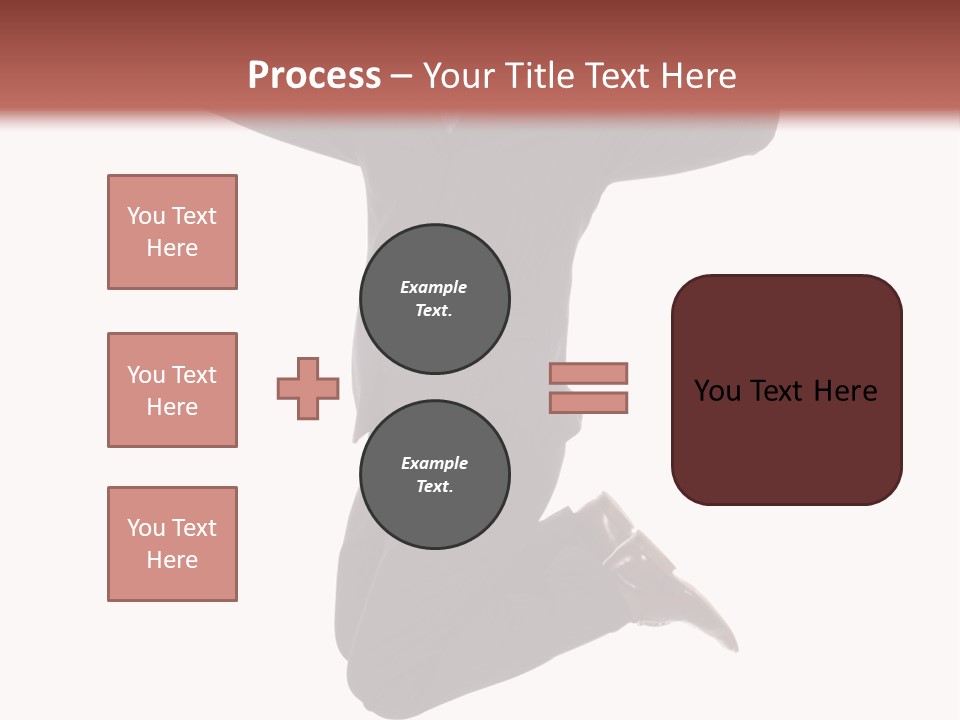 White Victory Success PowerPoint Template