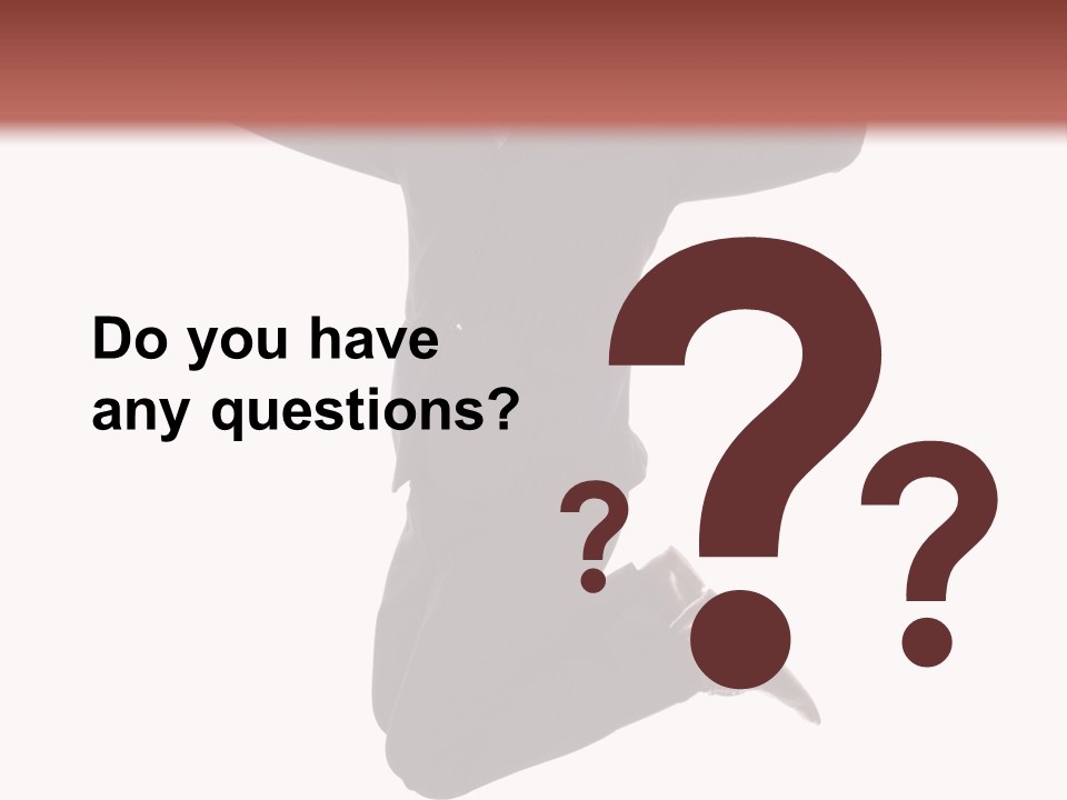 White Victory Success PowerPoint Template