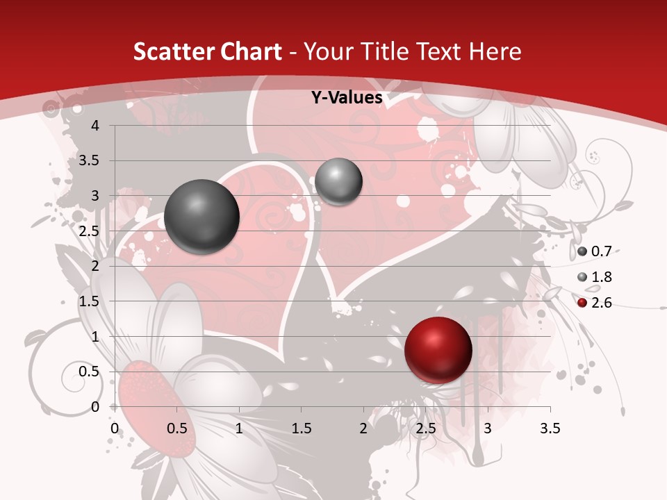 Grungy Petals Drip PowerPoint Template