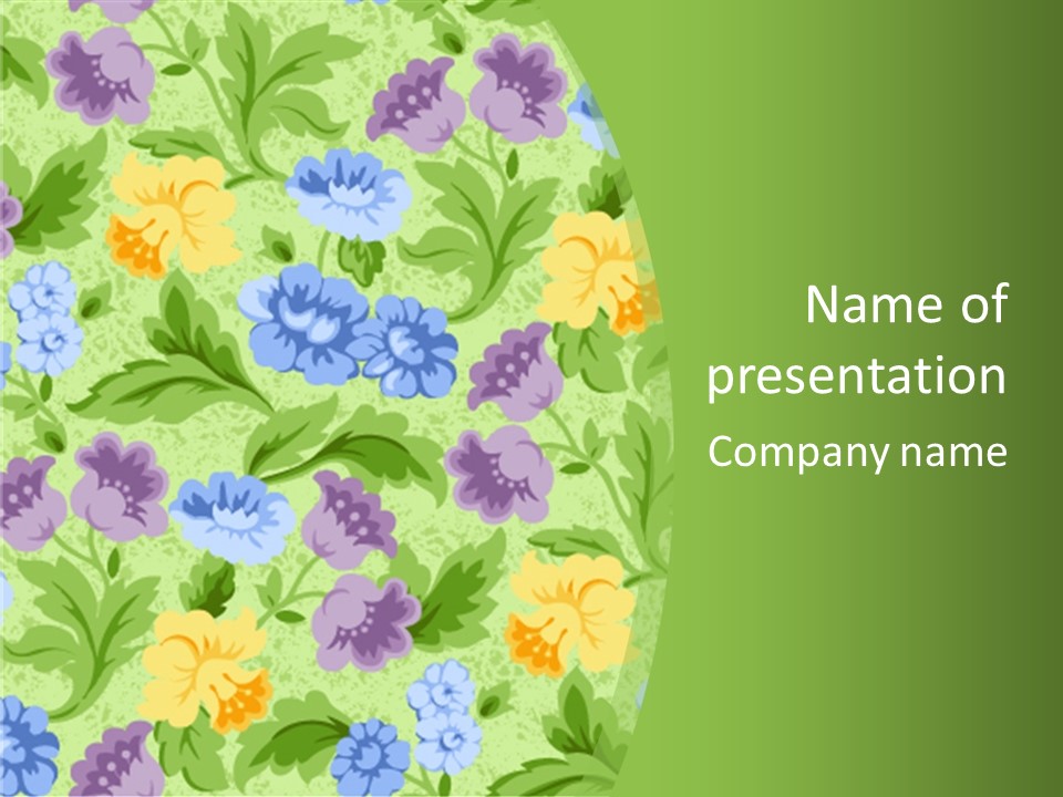 Per On Humorou Table PowerPoint Template