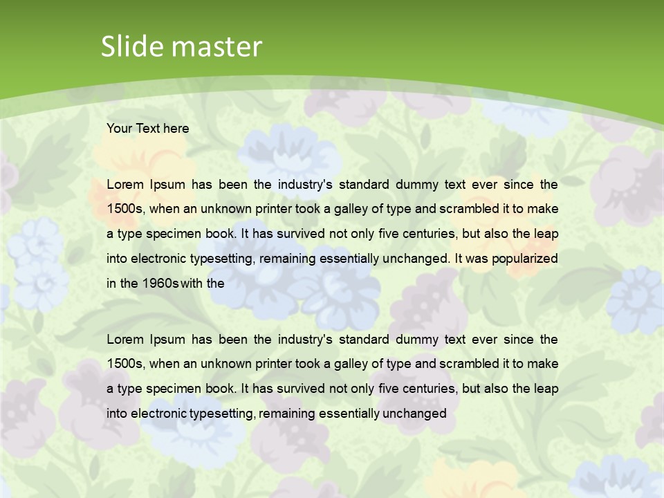 Per On Humorou Table PowerPoint Template