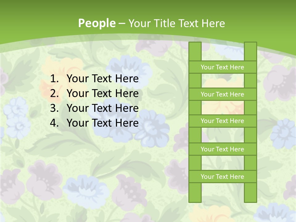 Per On Humorou Table PowerPoint Template