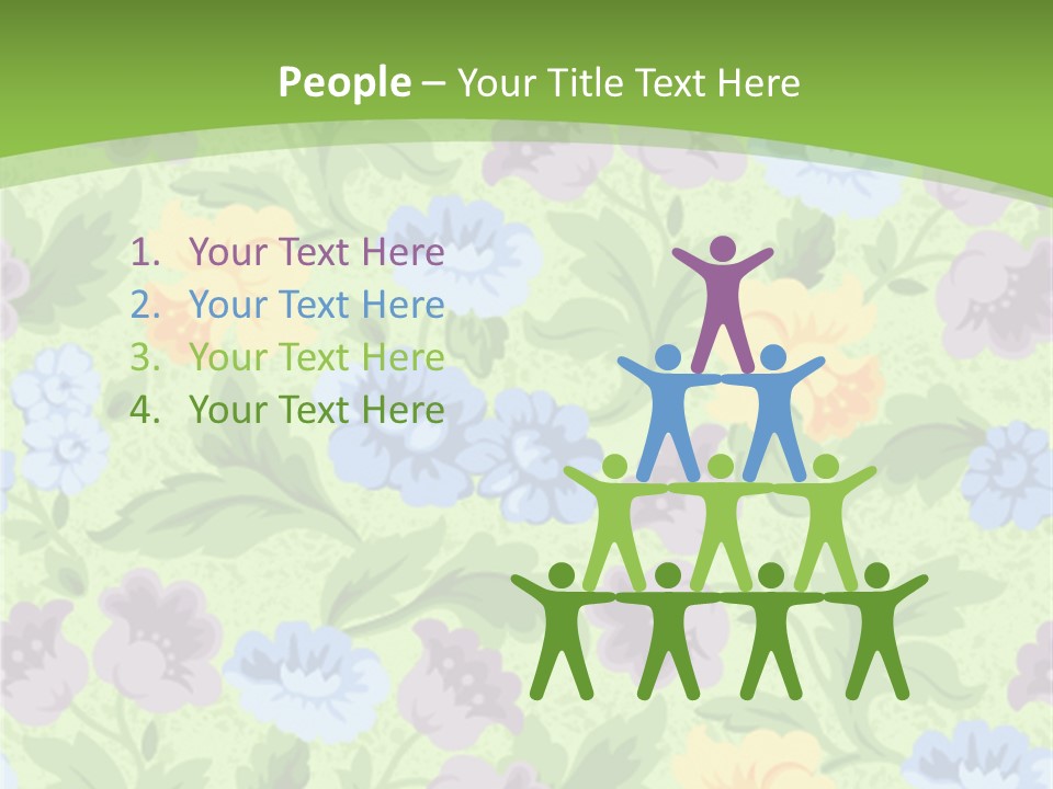 Per On Humorou Table PowerPoint Template