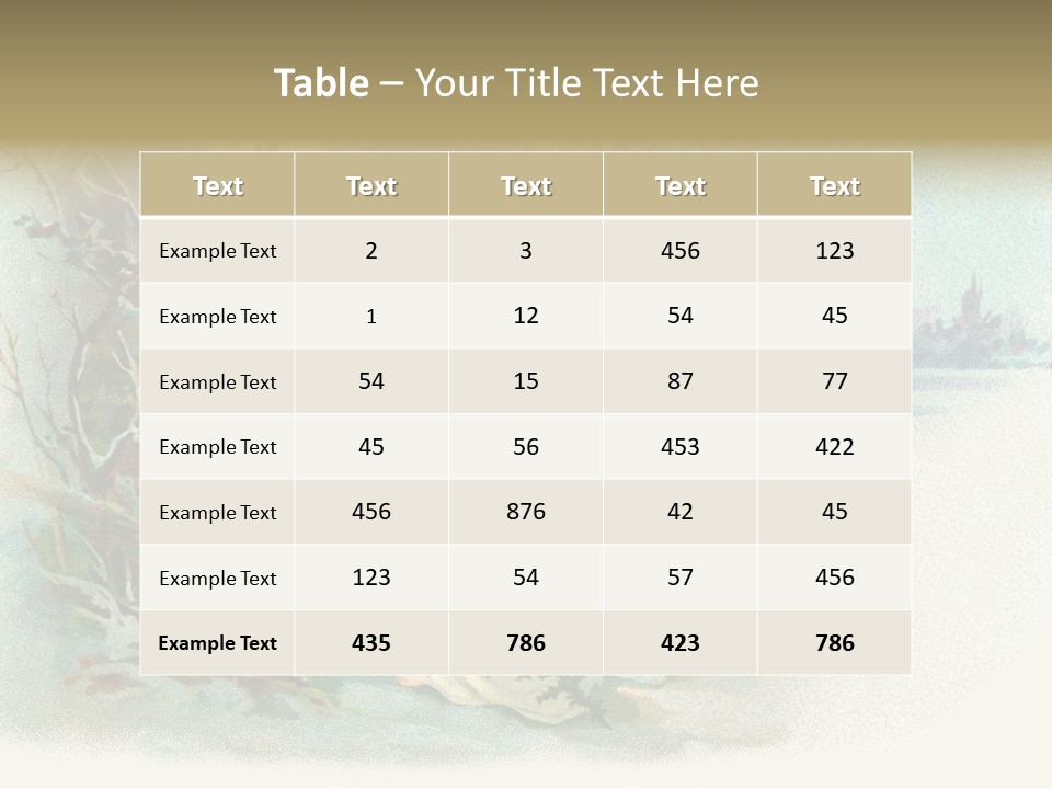 Nostalgic Cherubs Starry PowerPoint Template