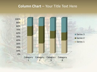 Nostalgic Cherubs Starry PowerPoint Template