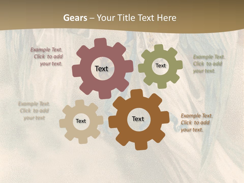 Ringing Vintage Victorian PowerPoint Template