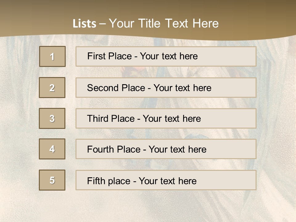 Ringing Vintage Victorian PowerPoint Template
