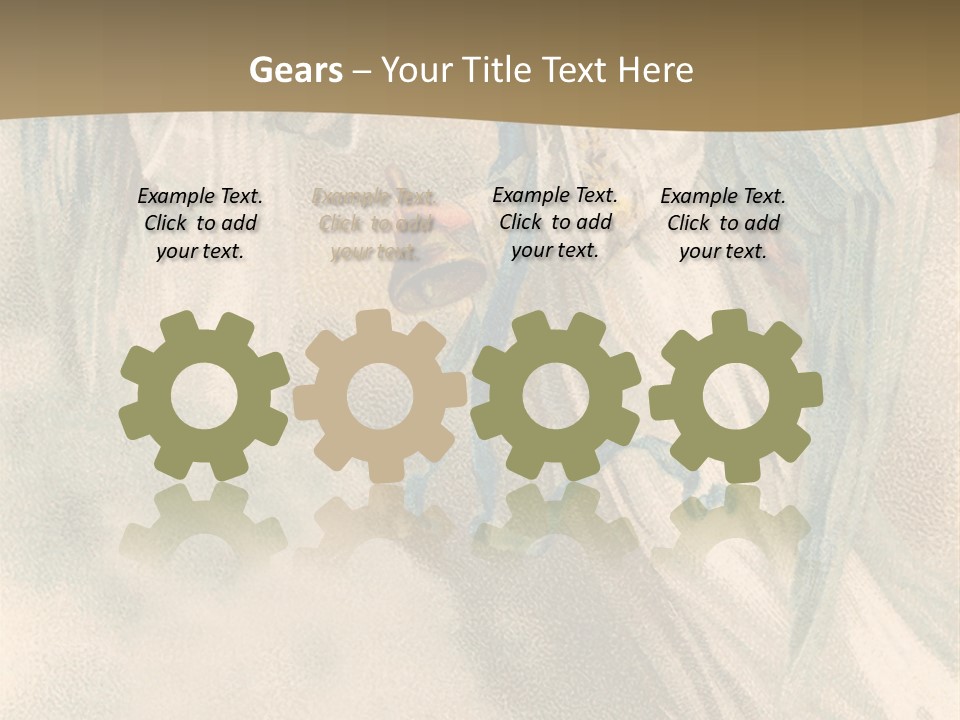 Ringing Vintage Victorian PowerPoint Template