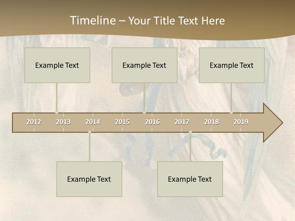 Ringing Vintage Victorian PowerPoint Template