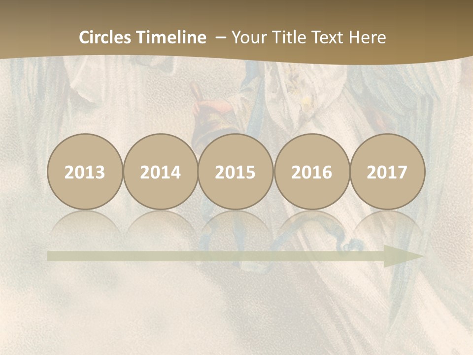 Ringing Vintage Victorian PowerPoint Template
