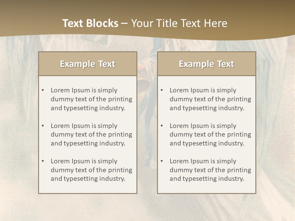 Ringing Vintage Victorian PowerPoint Template