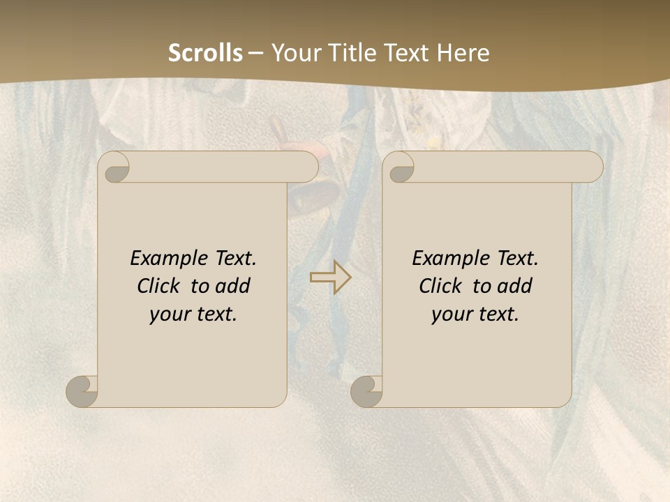 Ringing Vintage Victorian PowerPoint Template