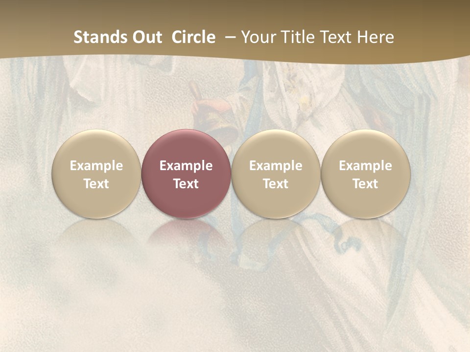 Ringing Vintage Victorian PowerPoint Template