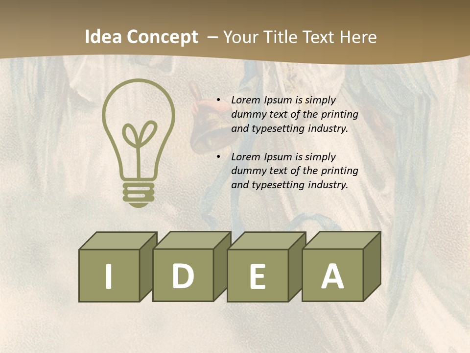 Ringing Vintage Victorian PowerPoint Template