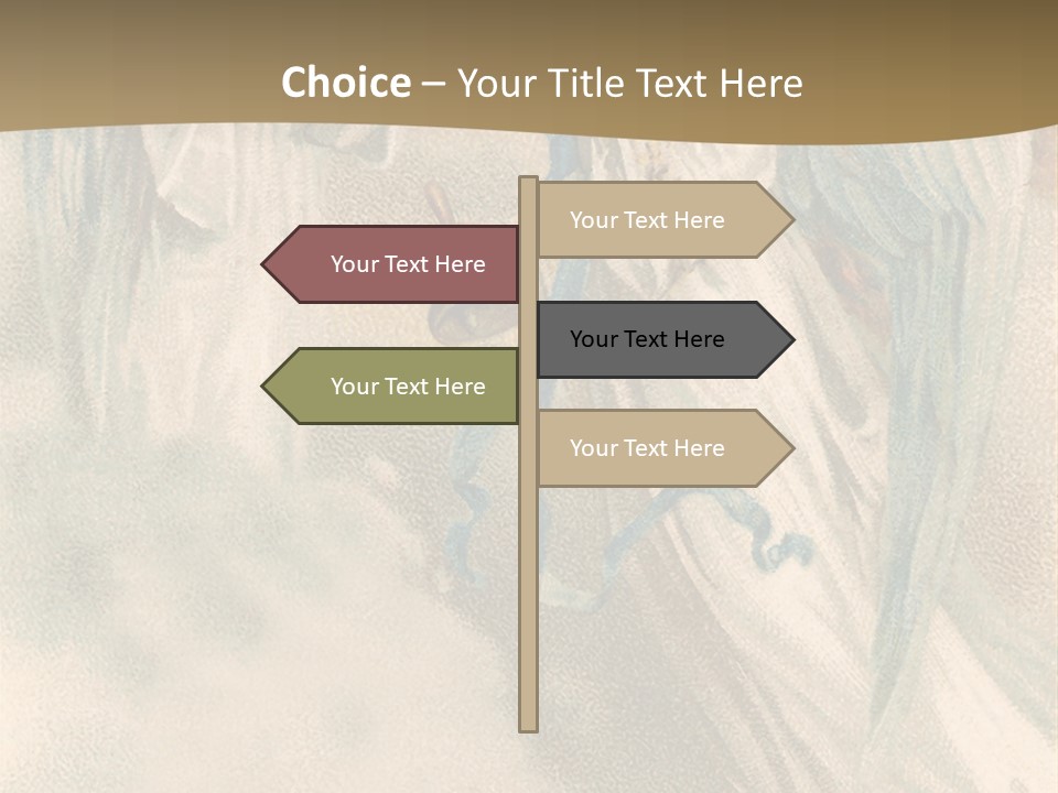 Ringing Vintage Victorian PowerPoint Template