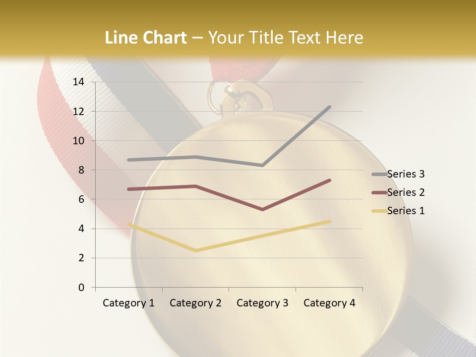 Medallion Symbol Isolated PowerPoint Template
