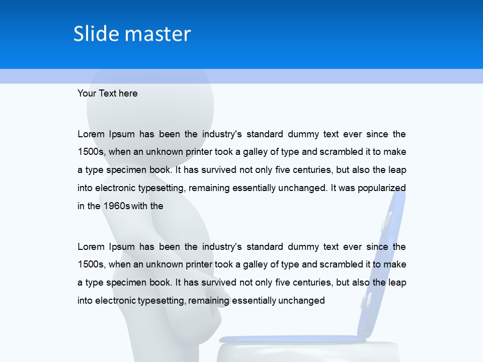 Sacks Company Inventories PowerPoint Template