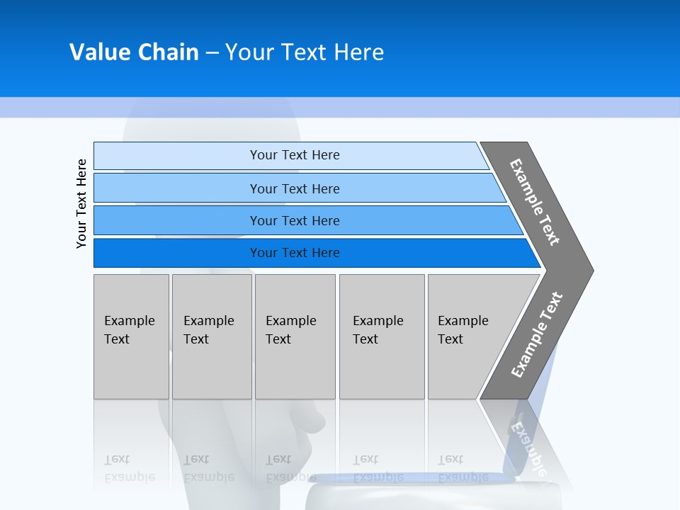 Sacks Company Inventories PowerPoint Template