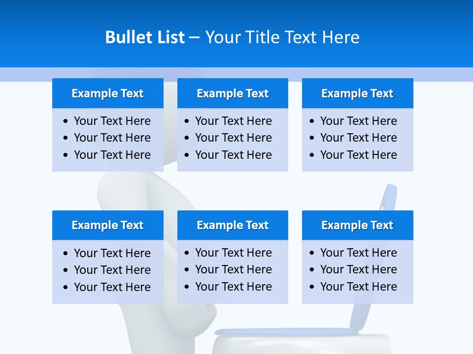 Sacks Company Inventories PowerPoint Template
